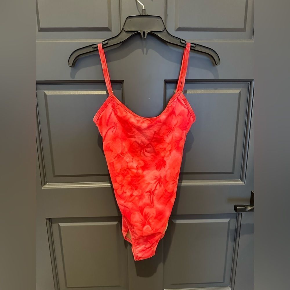 Palm tree sunset bathing suit